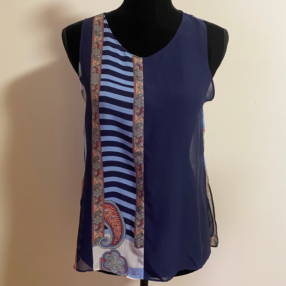 Bar III sheer tank top size medium